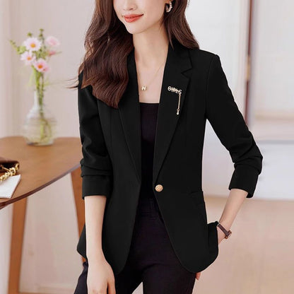 Damen Blazer Leicht Tailliert Norvielle