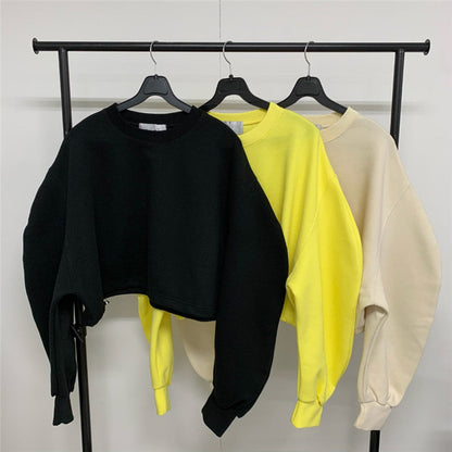 Damen Sweatshirt Voluminöse Ärmel Norvielle