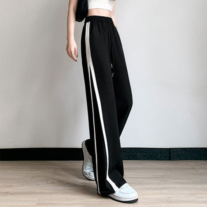 Damen Sporthose Bequem Norvielle Mit Seitlichen Streifen