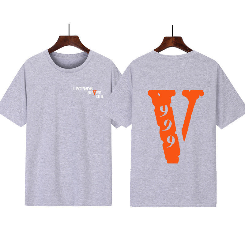 Damen Grafik T-Shirt mit originellem Schriftzug und kreativem Design