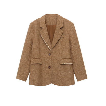 Damen Blazer Strukturiert Norvielle