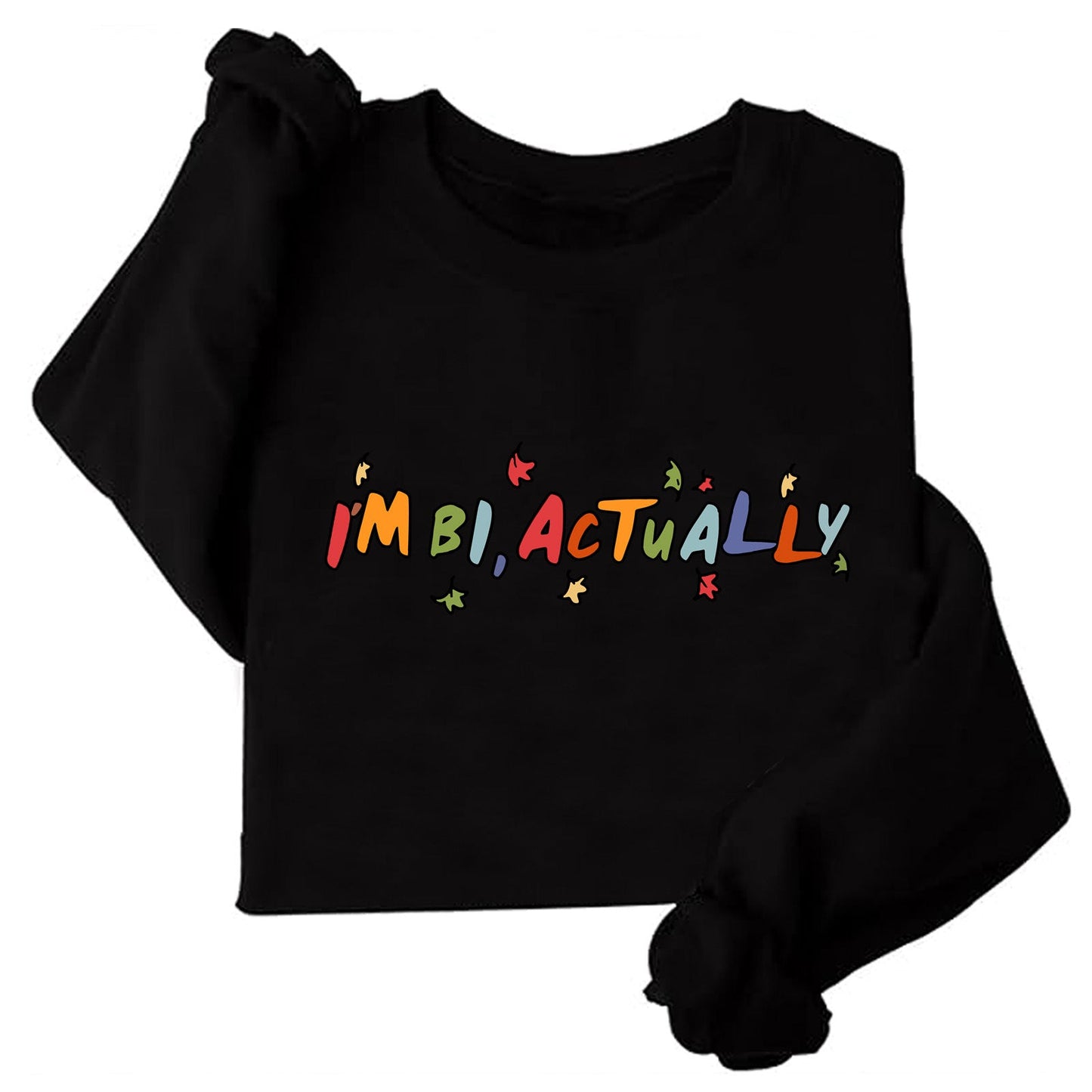 Damen Pullover Kreativer Druck Lässiger Schnitt Norvielle