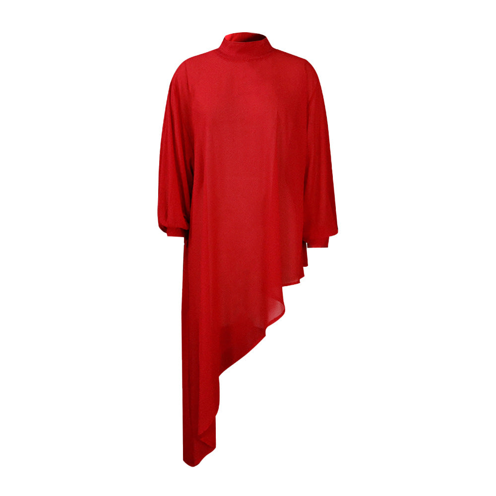 Damen Asymmetrisches Kleid Elegantes Design Norvielle