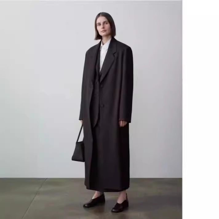 Damen Oversize-Mantel Elegantes Design Norvielle