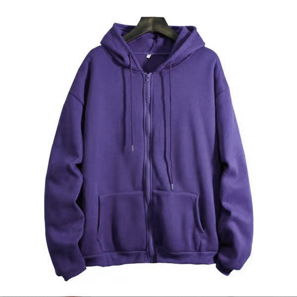 Damen Kapuzenjacke Mit Reißverschluss Und Kängurutaschen Norvielle