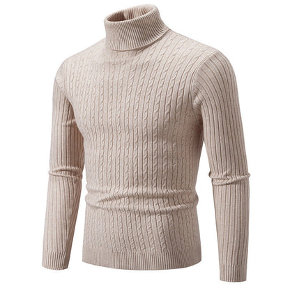 Herren Rollkragenpullover Komfortstrick Qualität Norvielle
