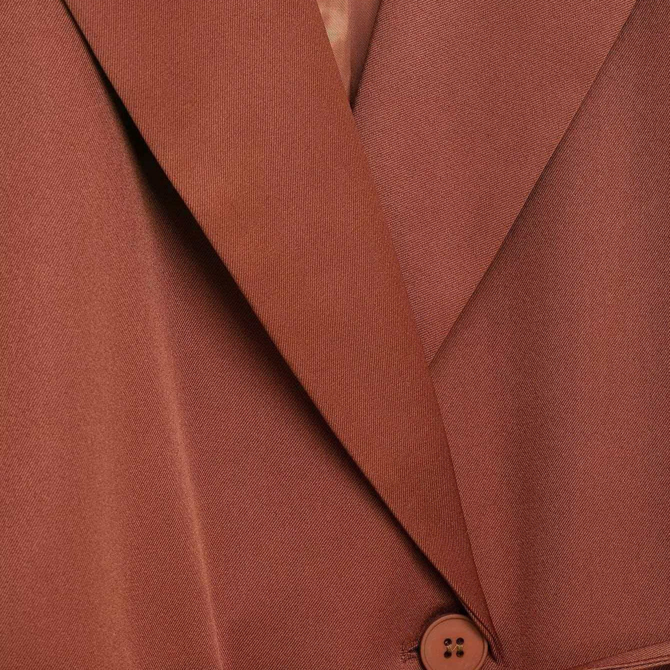 Damen Blazerjacke Tailliert Breite Ärmel Norvielle