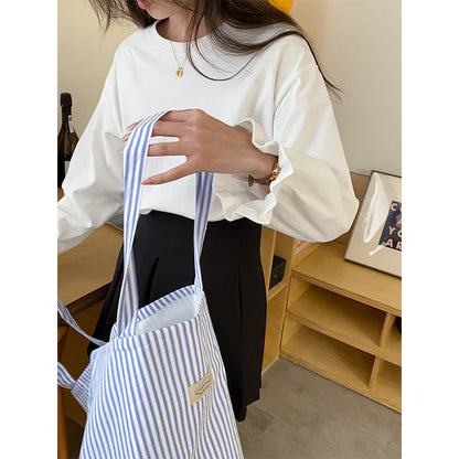 Damen Langarmshirt Rüschendetails Norvielle - Norvielle