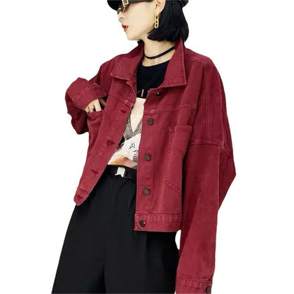 Damen Oversized Denimjacke