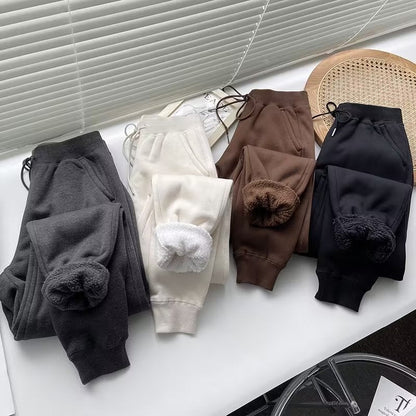 Damen Jogginghose Verstellbarer Bund Schwarz Norvielle - Norvielle
