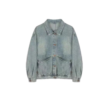 Damen Oversized Jeansjacke Norvielle