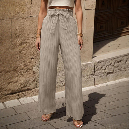 Damen Plisseehose Elastischer Bund Norvielle