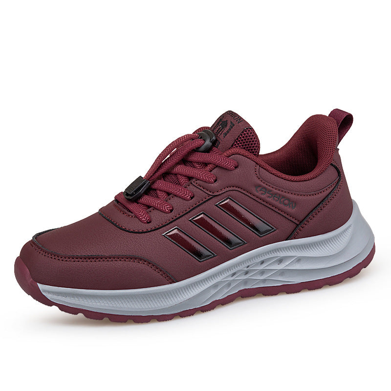 Damen Laufschuhe Schnellschnürung Profilierte Laufsohle