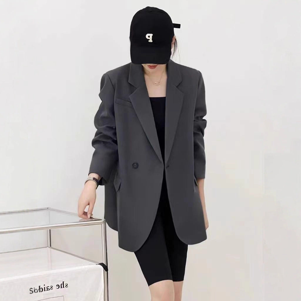 Damen Oversized Blazer Strukturiert Norvielle