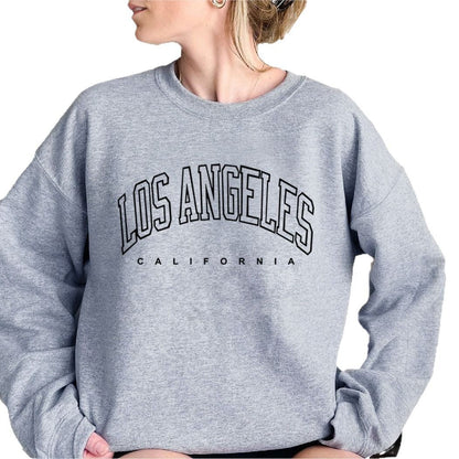 Damen Sweatshirt Lässiger Schnitt Kreativer Schriftzug Norvielle