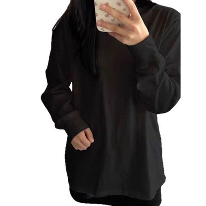 Damen Langarmshirt Bequem Leicht Norvielle