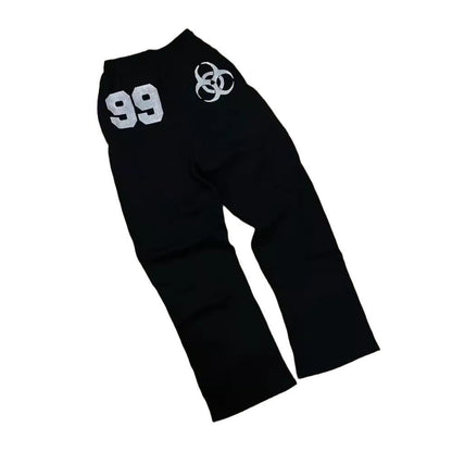 Damen Sweathose Biohazard-Design Baumwolle Bequem
