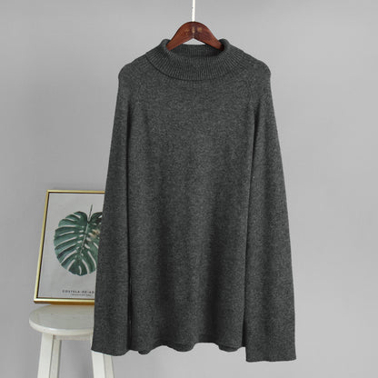Damen Rollkragenpullover Feines Strickmaterial Norvielle