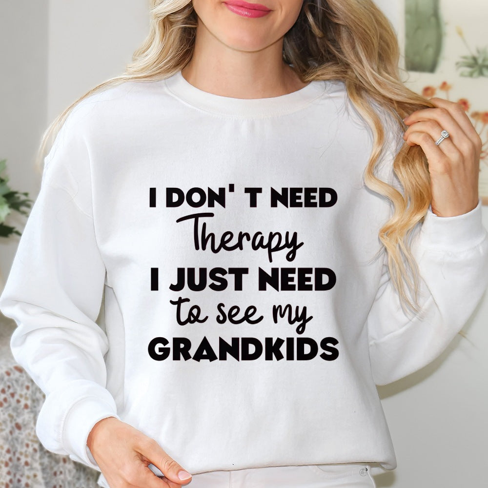 Damen Sweatshirt Bequem Motivierender Aufdruck Norvielle