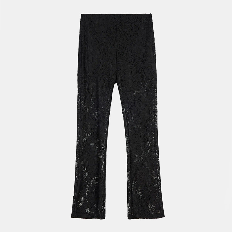 Damen Spitzenhose Elegantes Design