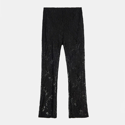 Damen Spitzenhose Elegantes Design