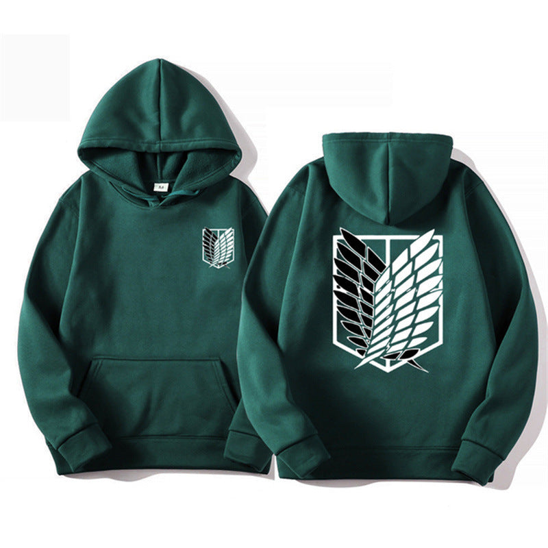 Damen Kapuzenpullover Klassisches Anime-Motiv Norvielle