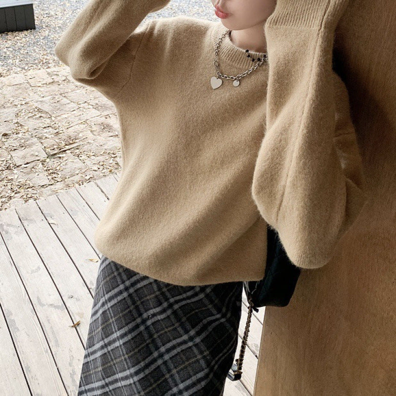 Damen Strickpullover Oversized Norvielle