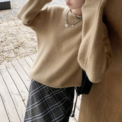 Damen Strickpullover Oversized Norvielle