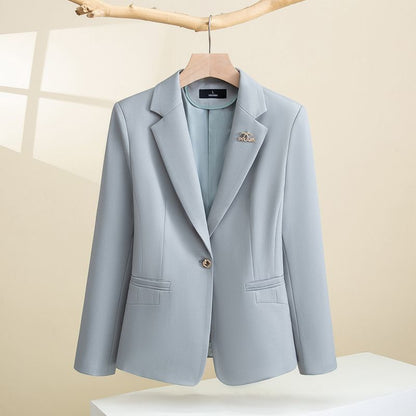 Damen Blazer Strukturiertes Design Schlank Norvielle