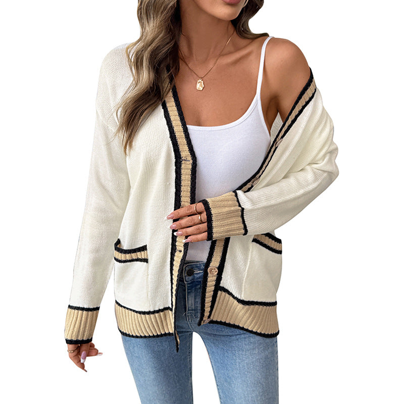 Damen Cardigan Lässig Norvielle