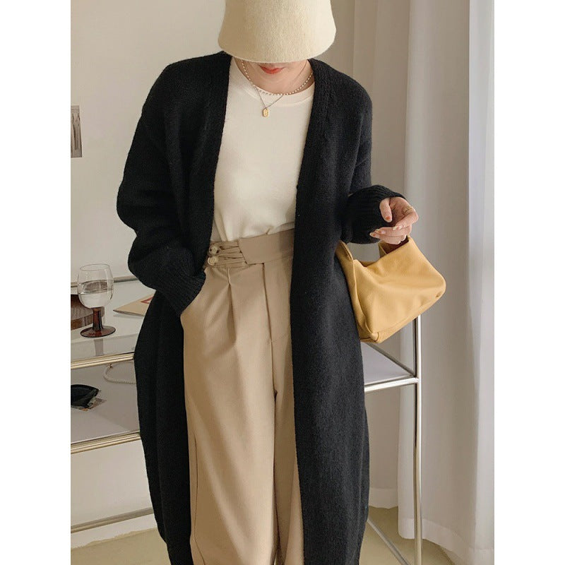Damen Strickcardigan Lang Norvielle