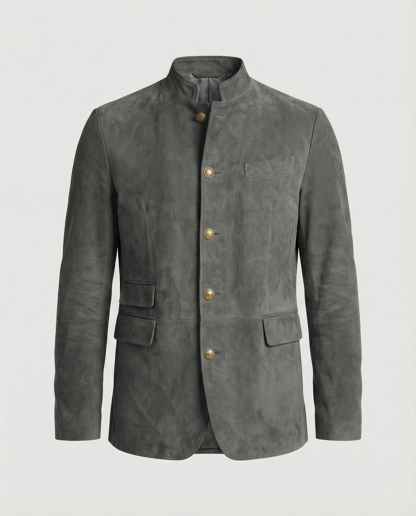 Herren Lederjacke Wildleder Modern