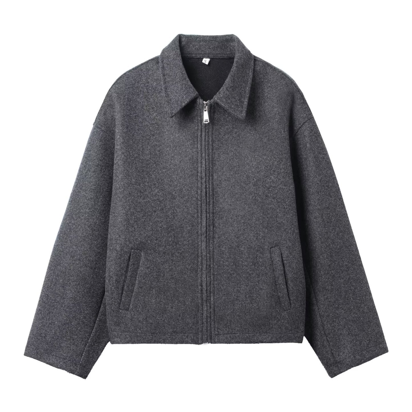 Damen Wolljacke Lässig Norvielle