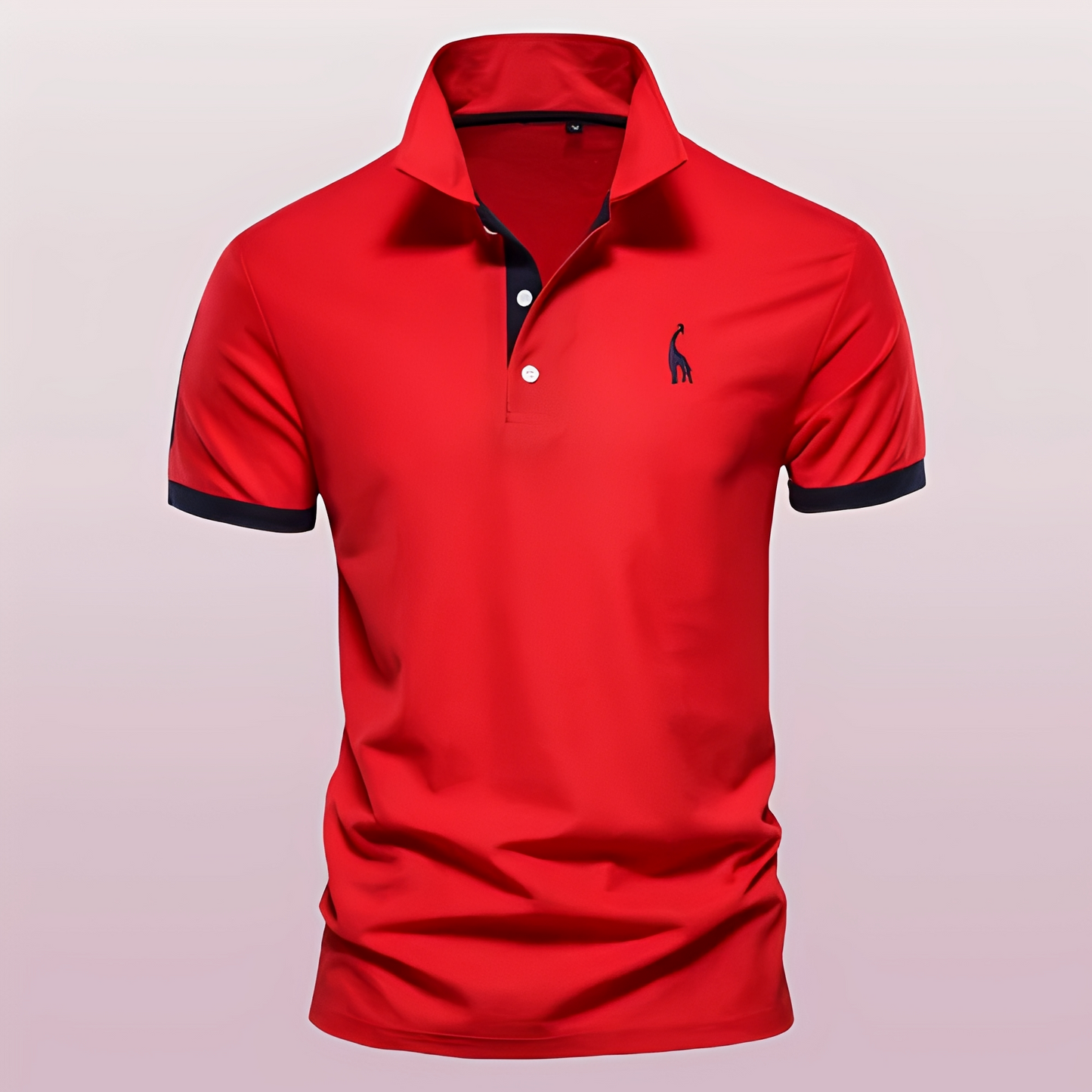 Herren Polo-Shirt Trendig Kurzarm Weiss