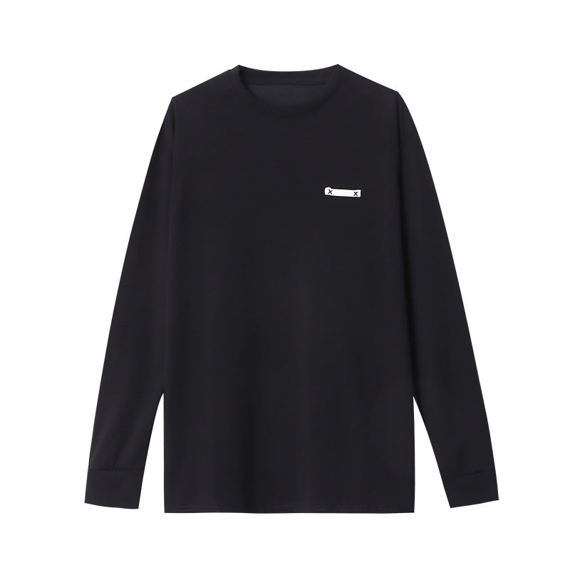Damen Langarm-Oberteil minimalistisch Norvielle