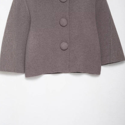 Damen Strickjacke Knopfdetails Norvielle