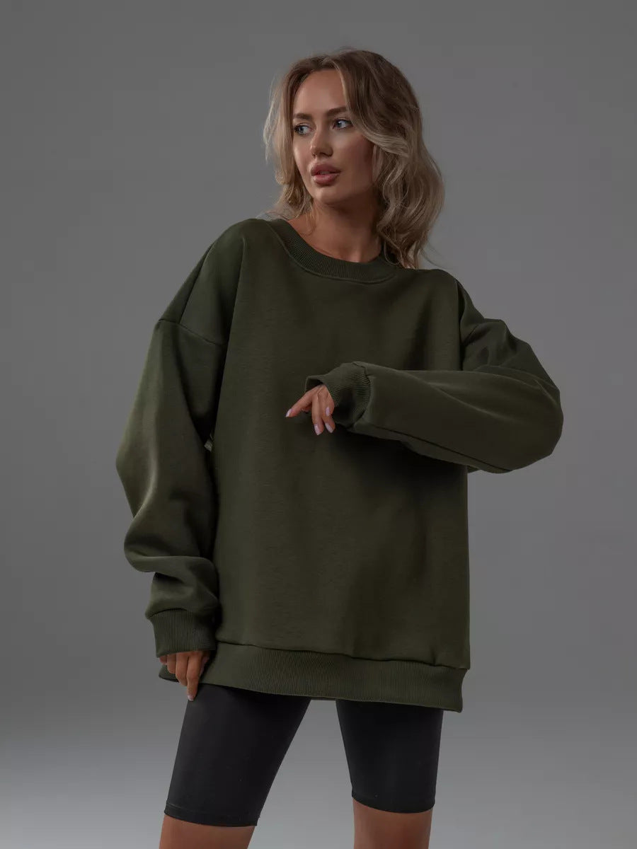 Damen Oversized Sweatpullover Norvielle Großgeschnitten