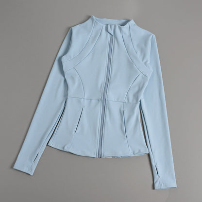 Damen Sportjacke Leichte Reißverschlussjacke