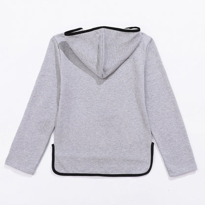 Damen Sportliche Zip-Hoodie Jacke Norvielle -> Damen Sportzip-Hoodie