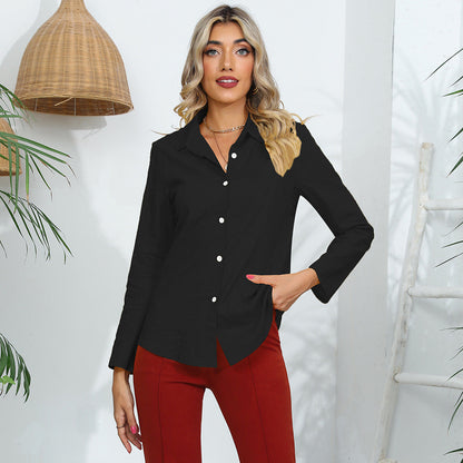 Damen Blusenoberteil Kurzärmelig Elegantes Design Norvielle