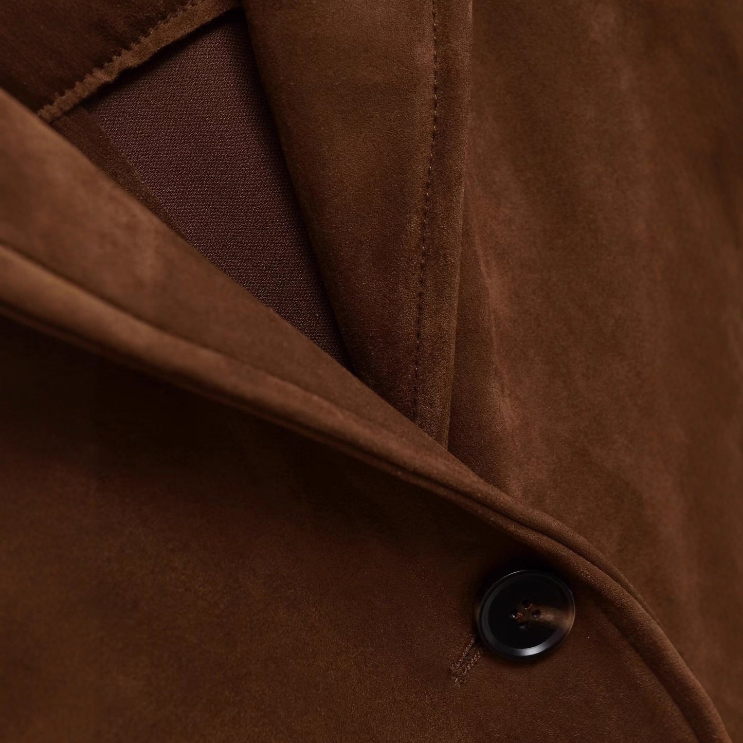 Damen Suede Blazerjacke mit Taschen Norvielle