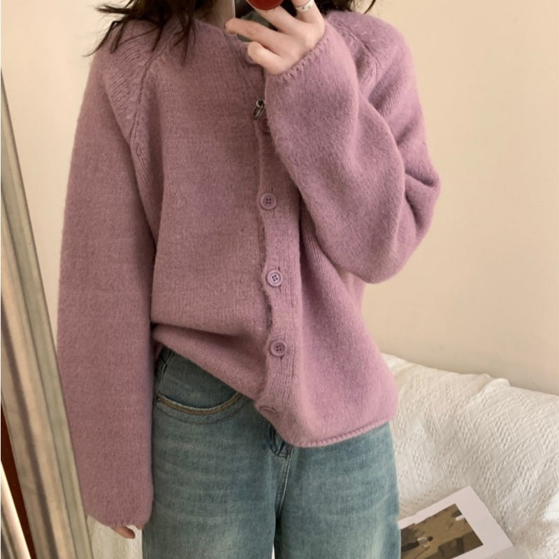 Damen Strickcardigan Kuschelig Weit Norvielle