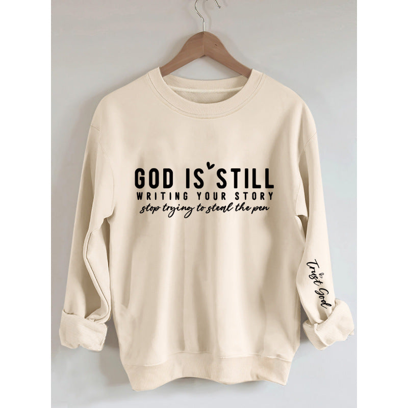 Damen Sweatshirt Weiches Material Norvielle