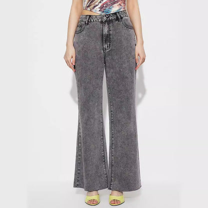 Damen Highwaist Flared Jeans Norvielle - Norvielle