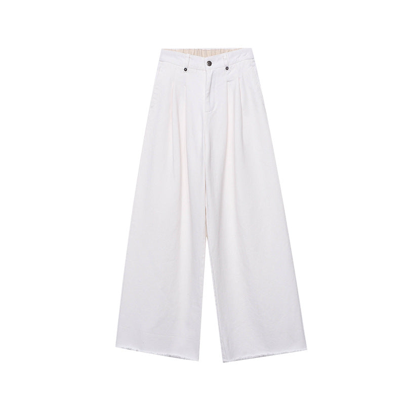 Damen Bluse Lässig Weite Passform Zierknöpfe