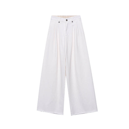 Damen Bluse Lässig Weite Passform Zierknöpfe