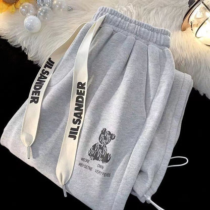 Damen Sweatpants Elastischer Bund Norvielle Bequem