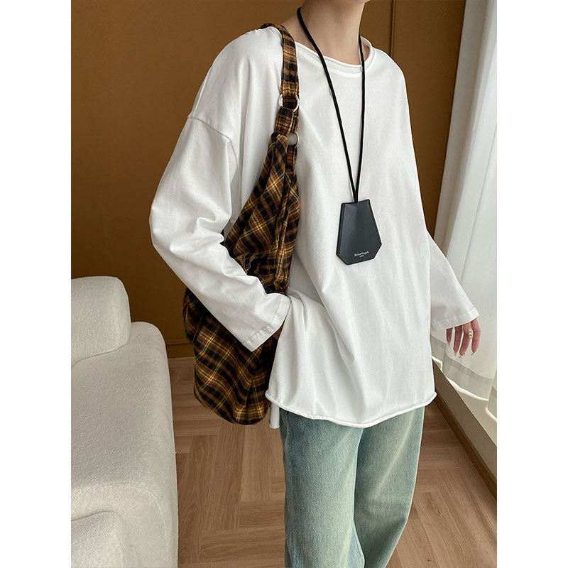 Damen Langarmshirt Weites Design Norvielle