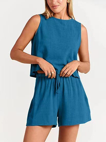 Damen Freizeitset Elastischer Bund Norvielle