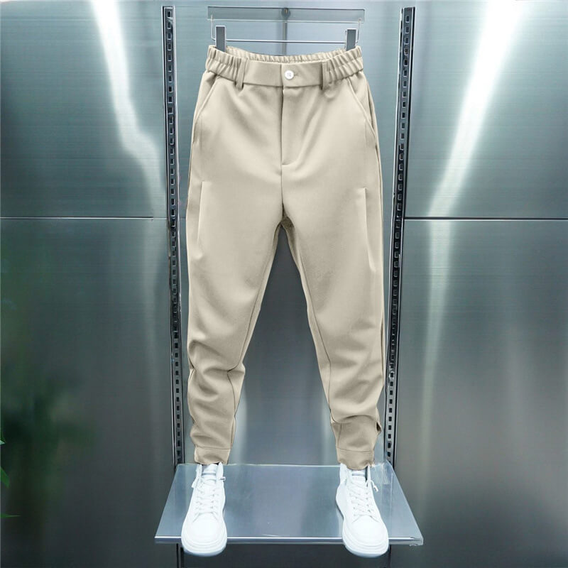 Tommaso Herren Casual-Hosen Komfort Stil